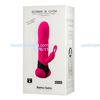 Vibrador rotativo con estimulador control remoto y usb